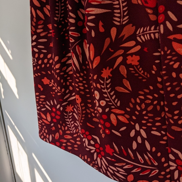 LuLaRoe Amelia Dress Size 2xl Fall Foliage - Picture 9 of 10